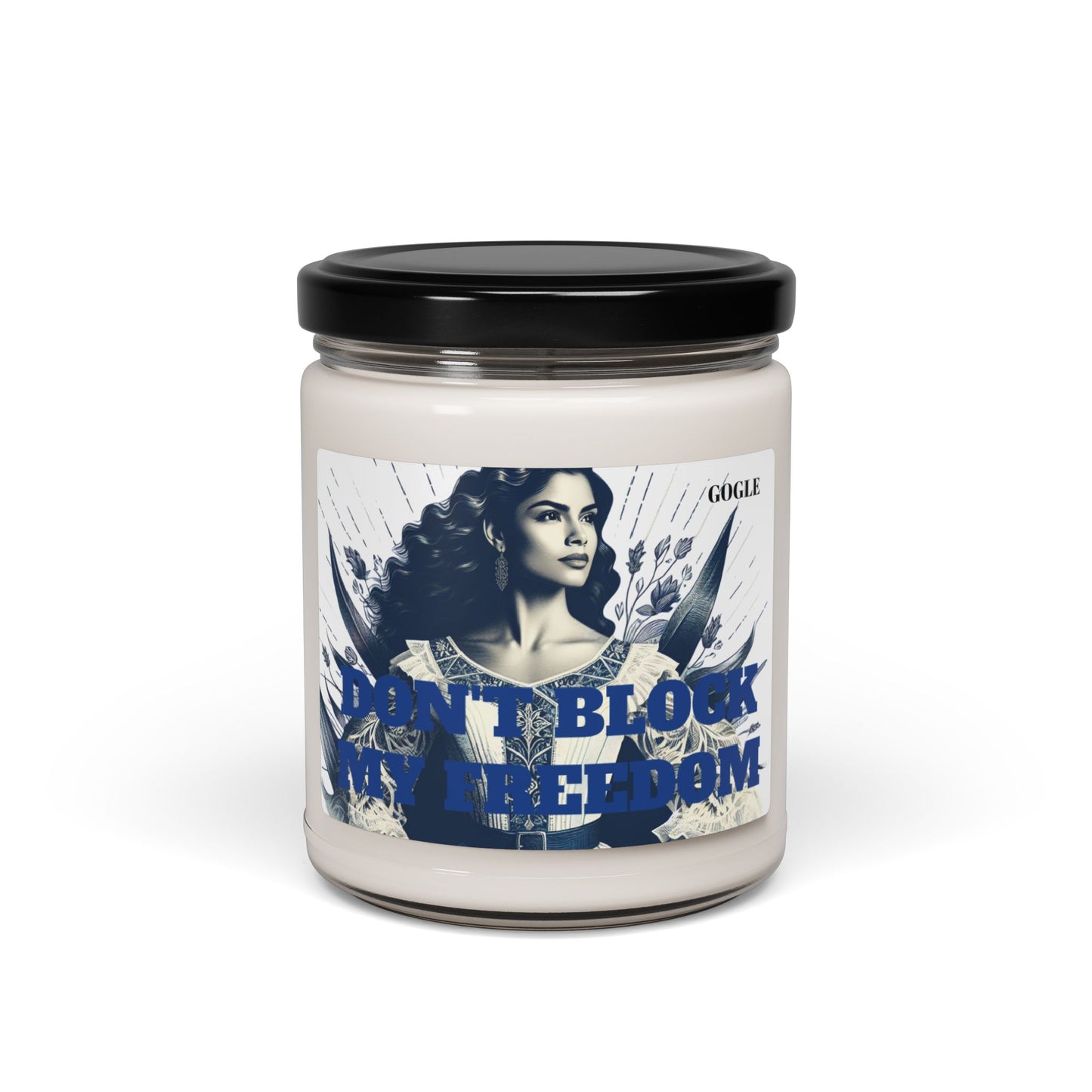 LIGHT OF FREEDOM Scented Soy Candle, 9oz