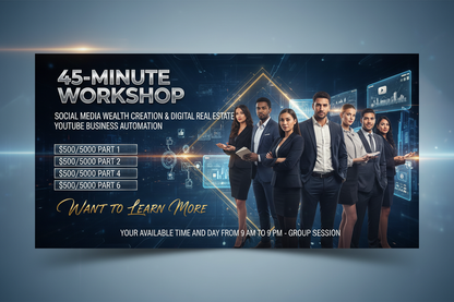 SOCIAL MEDIA WEALTH CREATION & DIGITAL REAL ESTATE (YOUTUBE BUSINESS)