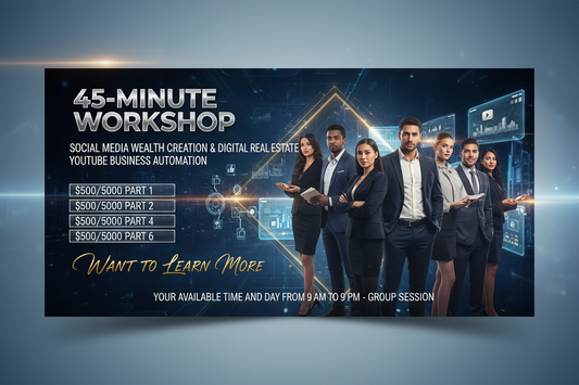 SOCIAL MEDIA WEALTH CREATION & DIGITAL REAL ESTATE (YOUTUBE BUSINESS)