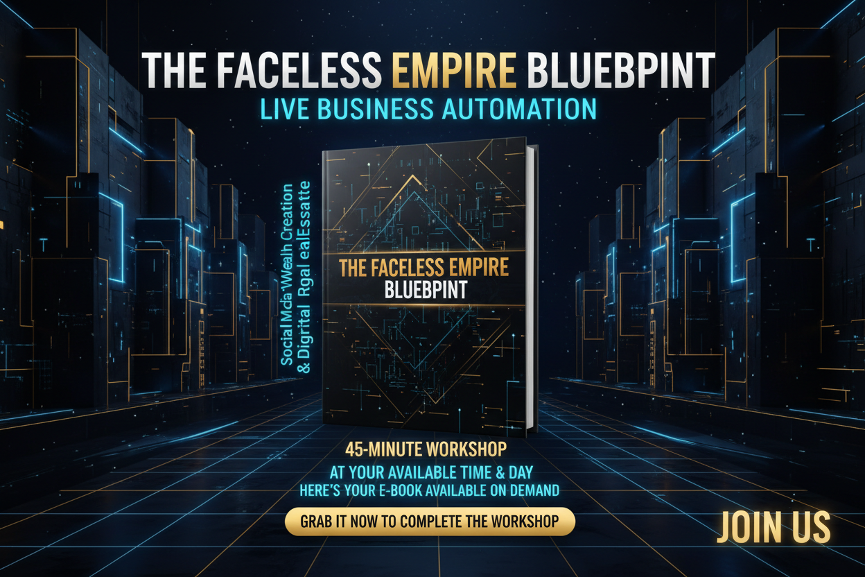 The Faceless Empire Blueprint | How to Build a $10K/Day Business