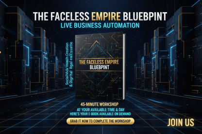 The Faceless Empire Blueprint | How to Build a $10K/Day Business