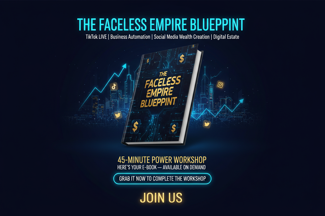 The Faceless Empire Blueprint | How to Build a $10K/Day Business