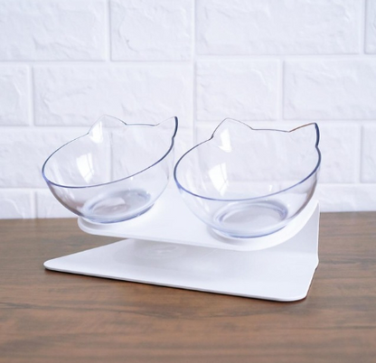 Transparent Single Pet Bowl